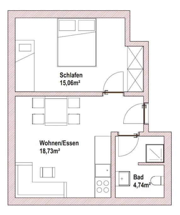 Kiel-Russee Familienwohnung, Lademoeglichkeit, Co2 Frei Eksteriør billede
